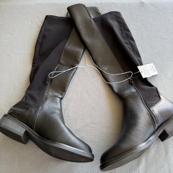 Women’s Hope Boots with Memory Foam Insole – A New Day™ Black 8.5 - Picture 7 of 11